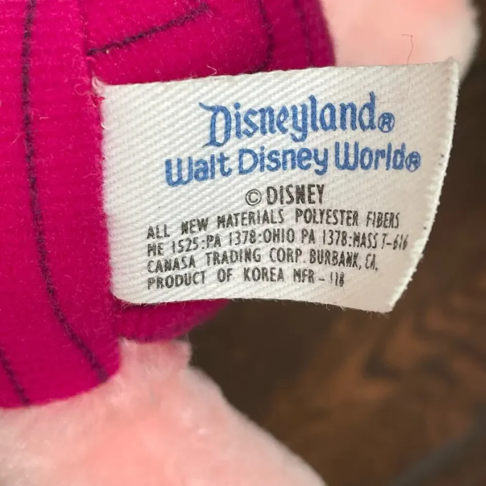 Disneyland Piglet Winnie The Pooh Plush Baby Piglet Pink Stuffed Animal Toy